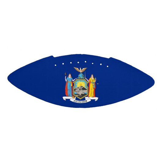 アメリカ愛国的なサッカーのニューヨーク国旗 アメリカンフットボール (パネル)