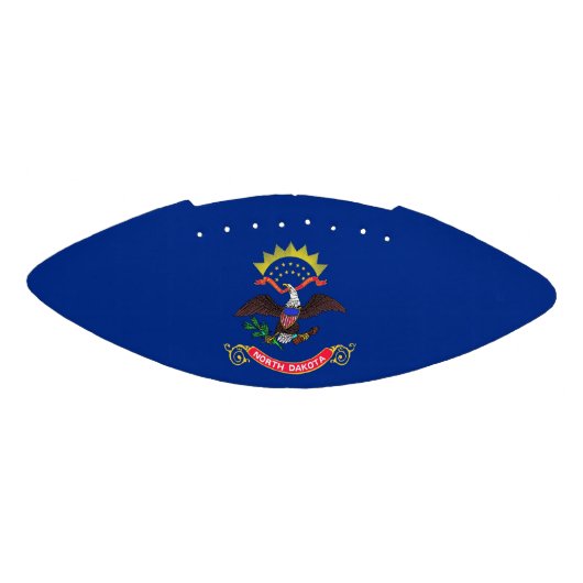 アメリカ愛国的なサッカーのノースダコタ州旗 アメリカンフットボール (パネル)