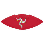 アメリカ愛国的なサッカーのマン島国旗 アメリカンフットボール (パネル)