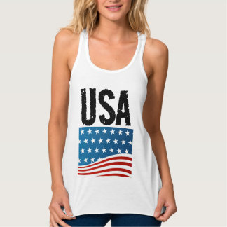 アメリカ愛国的なセクシー妻Tシャツ&タンクトップ タンクトップ