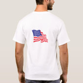 アメリカ愛国的なピルスナー Tシャツ (裏面)