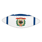 アメリカ愛国的なフットボールのウェストバージニア州旗 アメリカンフットボール (パネル)