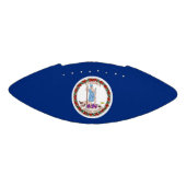 アメリカ愛国的なフットボール・バージニア州旗 アメリカンフットボール (パネル)