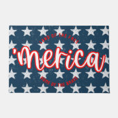 アメリカ愛国的なフロントドアマット ドアマット (正面)