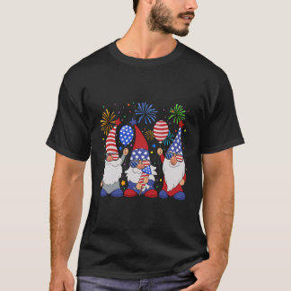 アメリカ愛国的な格言サングラス米国4Th Of Ju Tシャツ