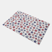 アメリカ愛国的な赤と白の星   ドアマット (アングル)