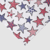 アメリカ愛国的な赤と白の星  薄葉紙 (詳細)