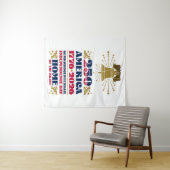 アメリカ愛国的な100年のタペストリー タペストリー (インサイチュ(横))