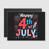 アメリカ愛国的アメリカ国旗の7月4日（土） (正面/裏面)