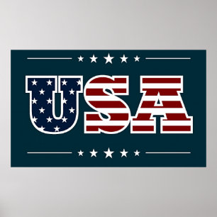 アメリカ愛国的デザイン、 ポスター