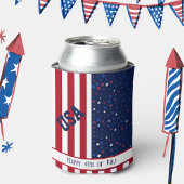 アメリカ愛国的パーティーお祝い7月4日 缶クーラー