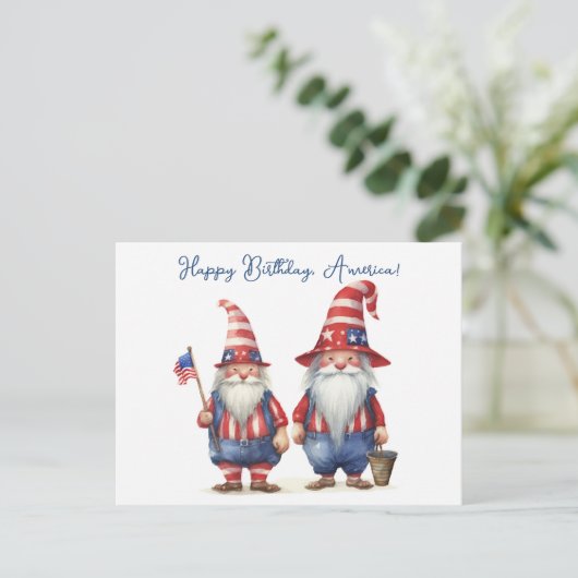 アメリカ愛国的格言 シーズンポストカード (スタンド正面)