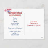 アメリカ愛国的格言 シーズンポストカード (裏面)