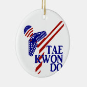 アメリカ愛国的武術アーツテコンド セラミックオーナメント (右)