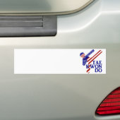 アメリカ愛国的武術アーツテコンド バンパーステッカー (車上)