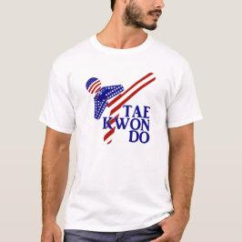 アメリカ愛国的武術アーツテコンド Tシャツ