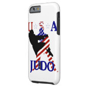 アメリカ愛国的武術芸術柔道 Case-Mate iPhoneケース (裏面左)