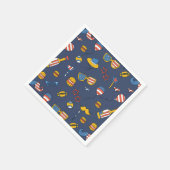 アメリカ愛国紙ナプキン スタンダードカクテルナプキン (角)