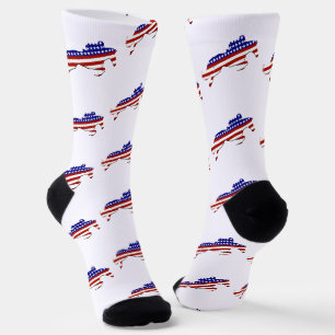 アメリカ愛国者向けの馬術用品 ソックス