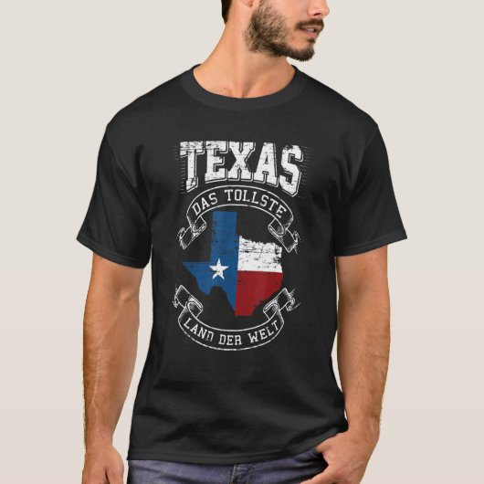 アメリカ愛国者国旗テキサス州 Tシャツ (正面)