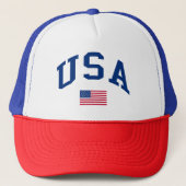 アメリカ愛国者独立記念日アメリカ国旗 キャップ (正面)