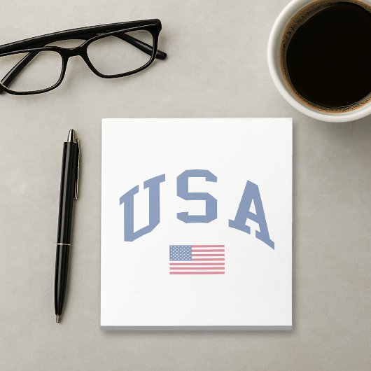 アメリカ愛国者独立記念日アメリカ国旗 ノートパッド