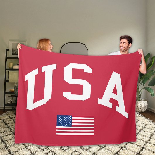 アメリカ愛国者独立記念日アメリカ国旗 フリースブランケット