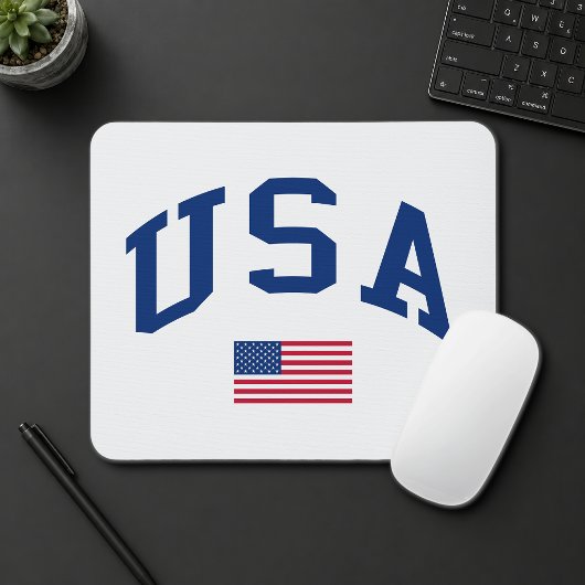 アメリカ愛国者独立記念日アメリカ国旗 マウスパッド