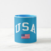 アメリカ愛国者独立記念日アメリカ国旗 マグカップ (中央)