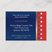 アメリカ愛国者結婚の エンクロージャーカード (裏面)