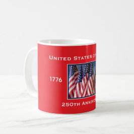 アメリカ愛国者250周年記念 コーヒーマグカップ