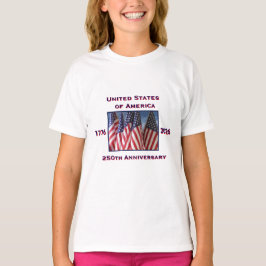 アメリカ愛国者250周年記念 Tシャツ