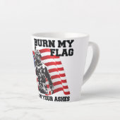 アメリカ愛国者 カフェラテマグ (右アングル)