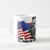 アメリカ愛国者 コーヒーマグカップ (正面左)