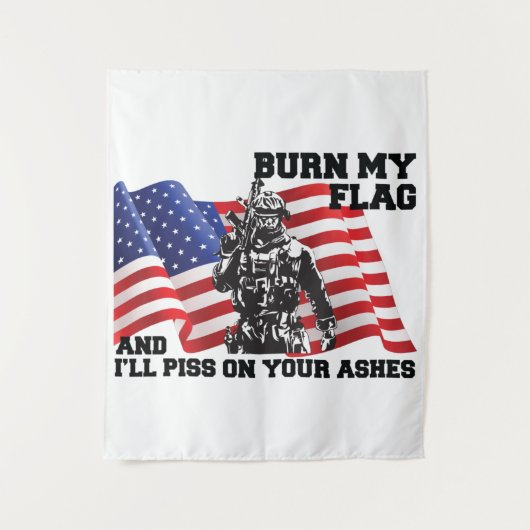 アメリカ愛国者 タペストリー (正面)