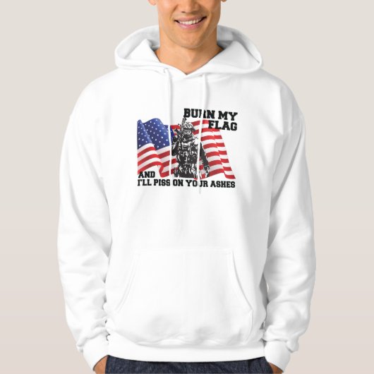 アメリカ愛国者 パーカ (正面)