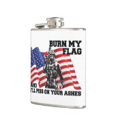 アメリカ愛国者 フラスク (左)