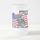 アメリカ愛国者 フロストグラスビールジョッキ (中央)