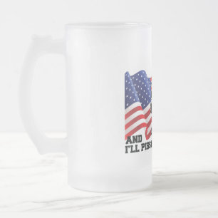 アメリカ愛国者 フロストグラスビールジョッキ