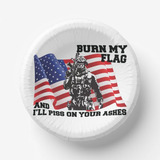 アメリカ愛国者 ペーパーボウル (正面)