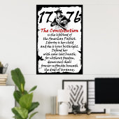 アメリカ愛国者 ポスター (ホームオフィス)