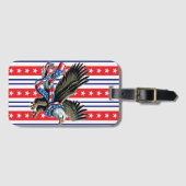 アメリカ愛国者 ラゲッジタグ (正面横)