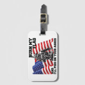 アメリカ愛国者 ラゲッジタグ (正面縦)