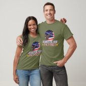 アメリカ愛国者 - 勇気ある独立記念日のギフト Tシャツ (ユニセックス)