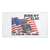 アメリカ愛国者 枕カバー (裏面)