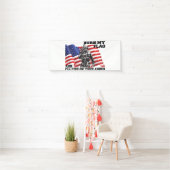 アメリカ愛国者 横断幕 (インサイチュ)