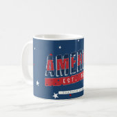 アメリカ愛国者 1776 七月四日 コーヒー コーヒーマグカップ (正面左)