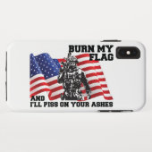 アメリカ愛国者 Case-Mate iPhoneケース (裏面(横))