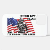 アメリカ愛国者 Case-Mate iPhoneケース (裏面 (横))