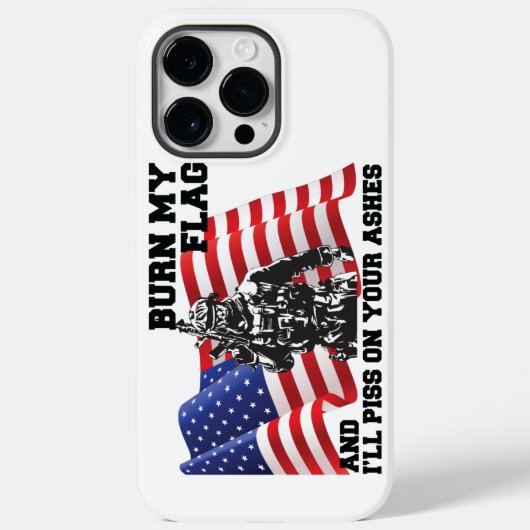アメリカ愛国者 Case-Mate iPhoneケース (裏面)